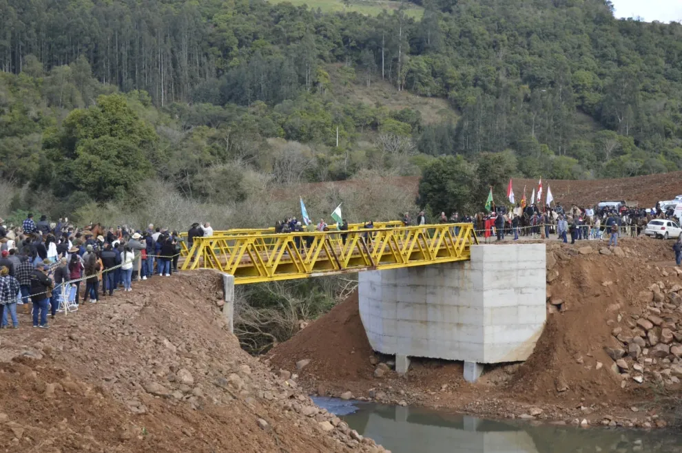 Assinada ordem de início da obra da ponte que ligará Lagoão e Gramado Xavier
