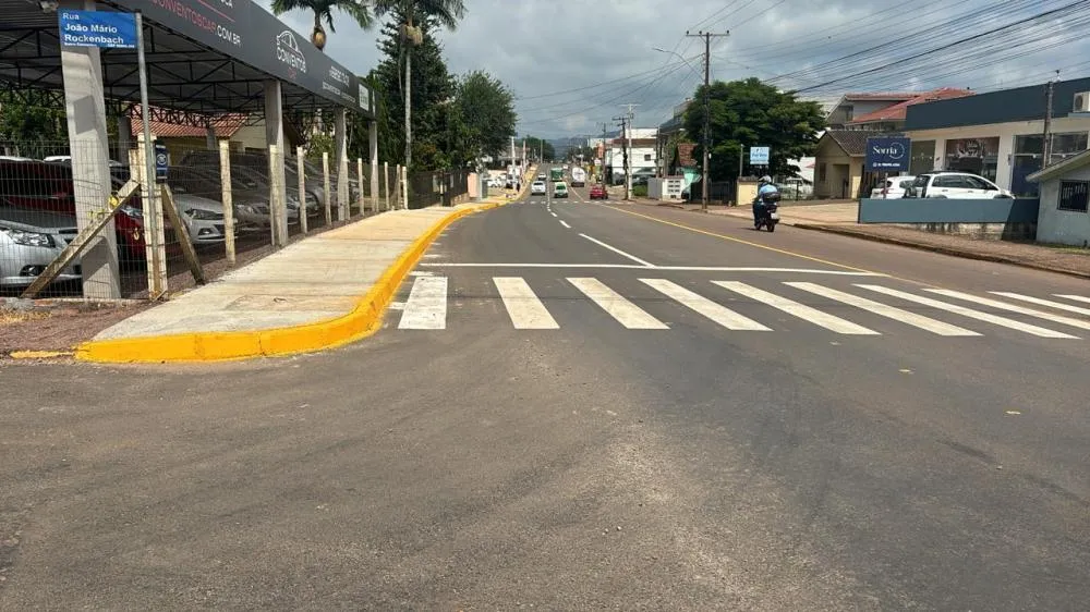 Prefeitura de Lajeado finaliza segunda etapa do alargamento da Rua Pedro Theobaldo Breitenbach