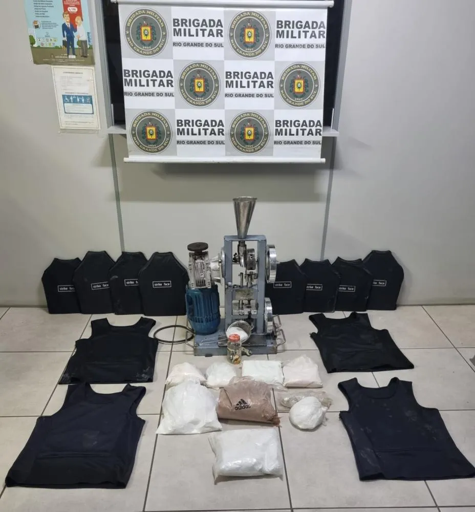 Brigada Militar efetua prisão por tráfico de drogas em Venâncio Aires