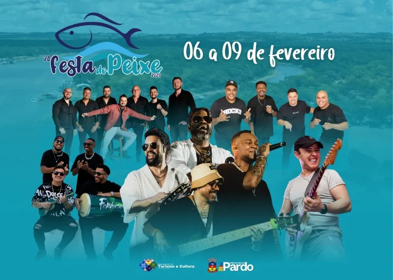 Festa do Peixe terá dez shows musicais