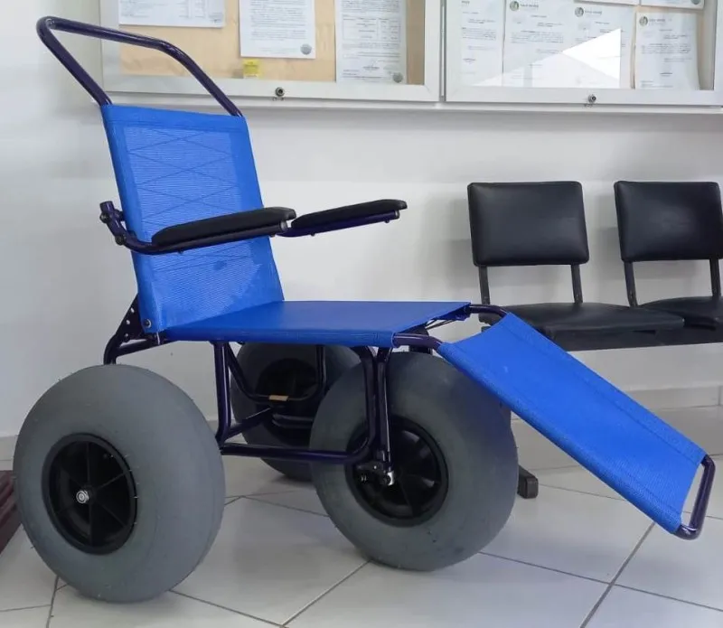 Administração Municipal consegue cadeira de rodas flutuante através de doação