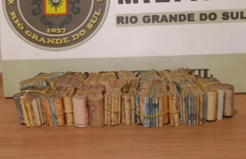 Pelotão Rodoviário apreende dinheiro sem procedência na RSC-287