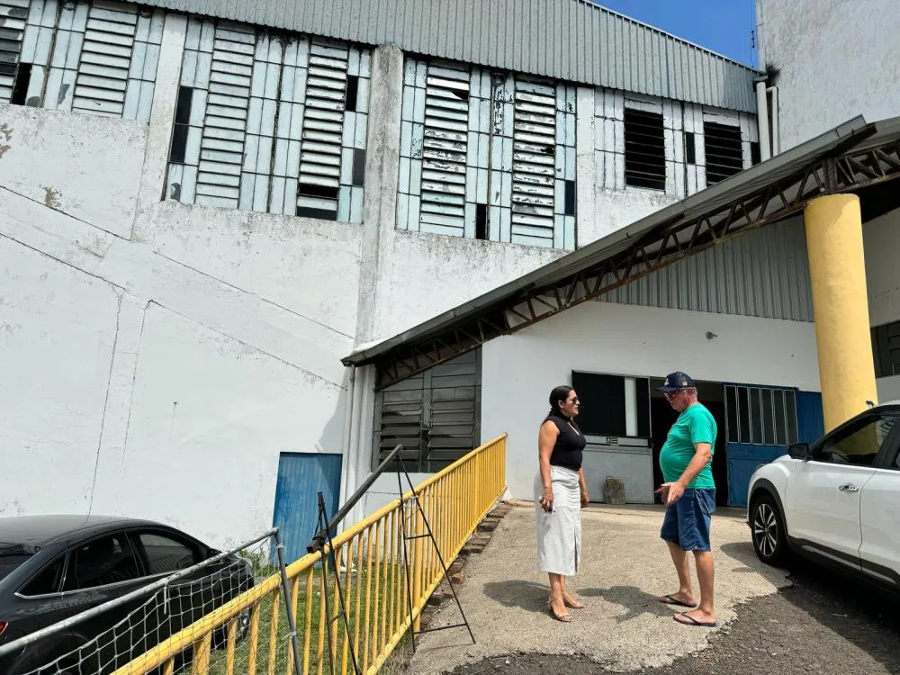 Revitalização do poliesportivo marca o início das melhorias no Parque do Chimarrão para os eventos do ano