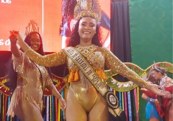 Cássia Andressa Maciel é a Rainha do SantaFolia 2025