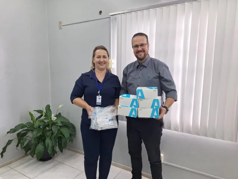 Hospital de Sinimbu recebe testes rápidos de Dengue e COVID-19