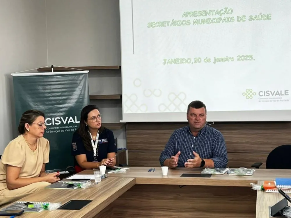 Cisvale reúne novos secretários de saúde para ofertar serviços e compras coletivas