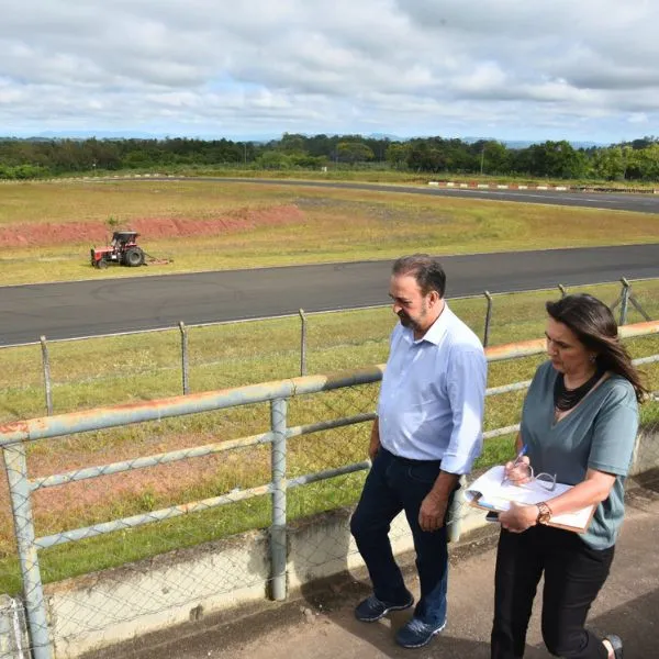Em vistoria no Autódromo, Sérgio Moraes afirma que estado é de total abandono