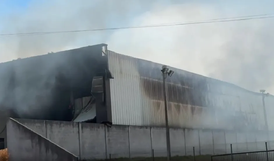 Incêndio atinge Unicruz